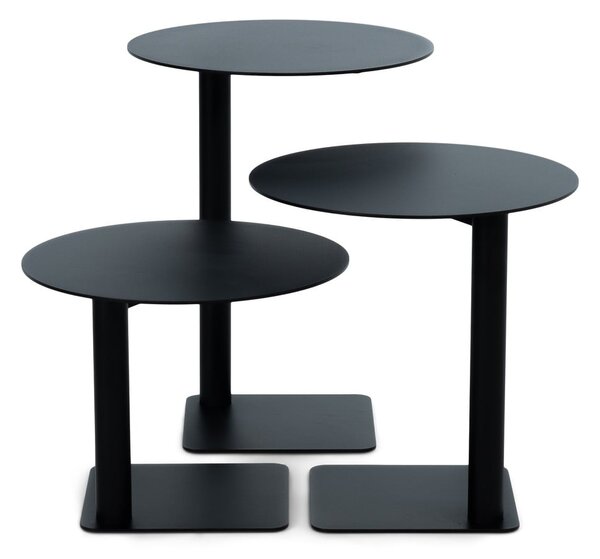 Tavolino rotondo in metallo ø 40 cm Sunny – Spinder Design