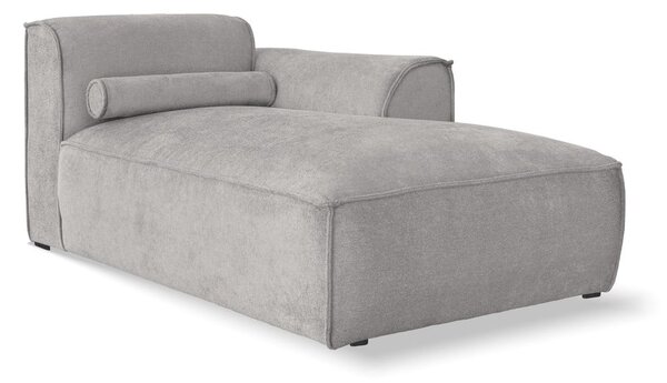 Divano componibile in grigio chiaro (con penisola a destra) Flex Felix – Miuform