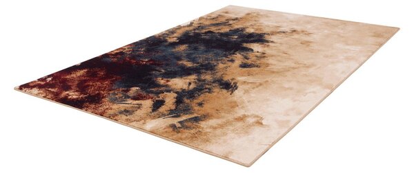Tappeto in lana 133x180 cm Burst dark beige - Agnella
