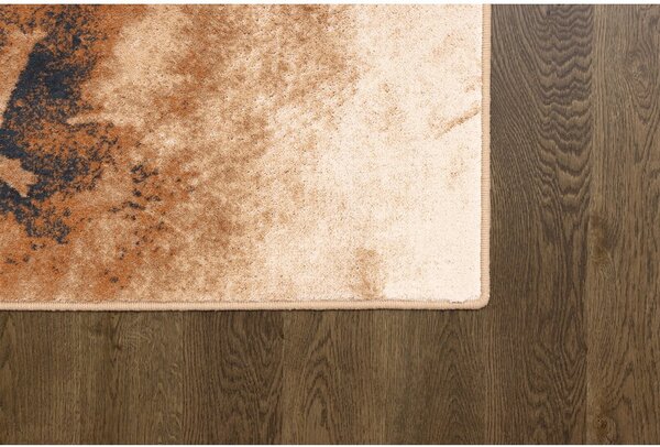 Tappeto in lana 133x180 cm Burst dark beige - Agnella