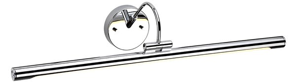 Applique Contemporanea Alton Acciaio Cromo Lucido Led 10W 3000K 549Lm