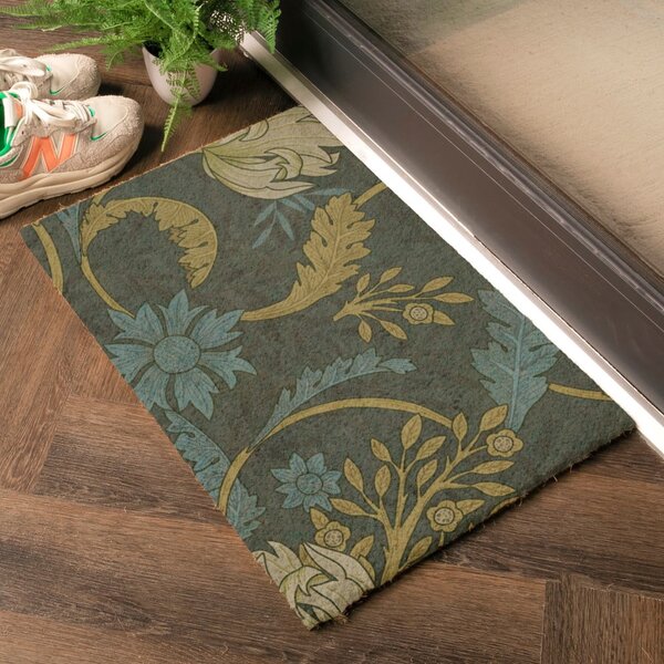 Zerbino in fibra di cocco 40x60 cm William Morris - Artsy Doormats