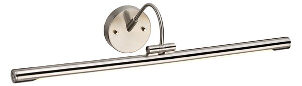 Applique Contemporanea Alton Acciaio Nichel Spazzolato Led 10W 3000K 549Lm