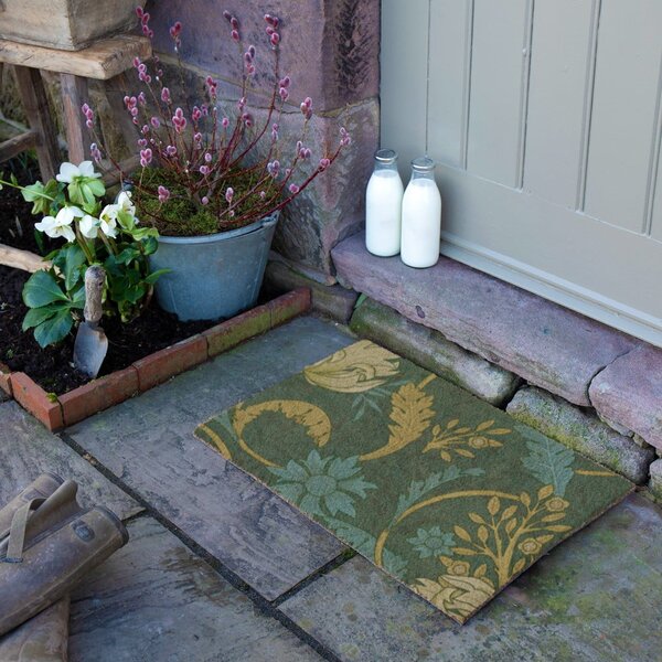Zerbino in fibra di cocco 40x60 cm William Morris - Artsy Doormats