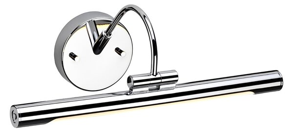 Applique Contemporanea Alton Acciaio Cromo Lucido Led 6W 3000K 318Lm