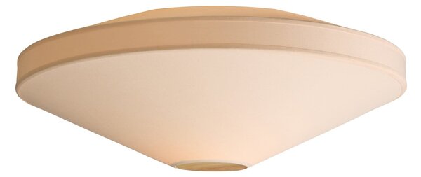 Plafoniera Halo Design, PARIS, dimmerabile, Beige, Soggiorno, Tessuto / Tessile, Design