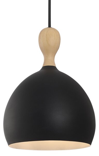 Lampada a sospensione Halo Design, Dueodde, dimmerabile, Nero, Soggiorno, Metallo, Scandinavo