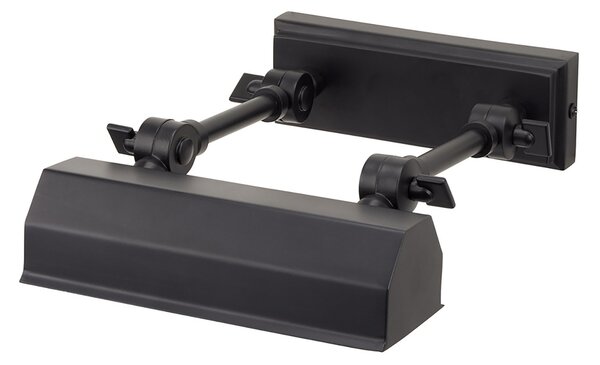 Applique Quadri E Specchi Contemporanea Chawton Acciaio Nero 1 Luce E14