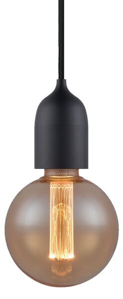 Lampada a sospensione Halo Design, CLASSIC, dimmerabile, Nero, Soggiorno, Alluminio
