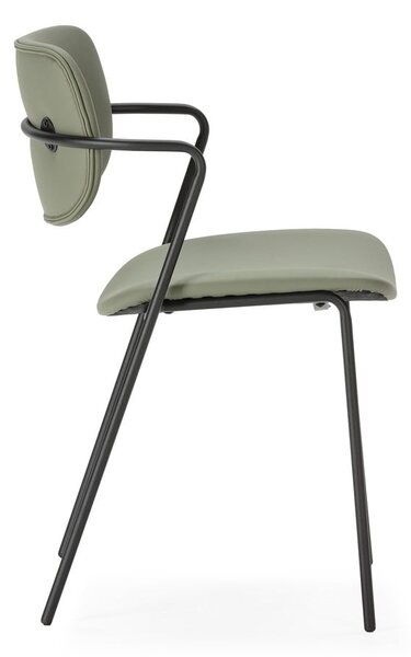 Set di sedie da pranzo kaki 2 pz Maika - Marckeric