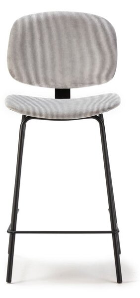 Set di sgabelli da bar grigio chiaro 2pz (altezza seduta 66 cm) Arus - Marckeric