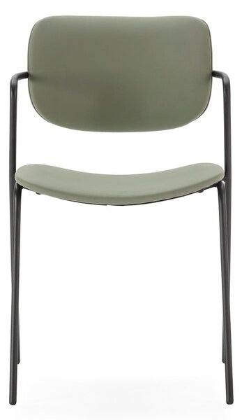 Set di sedie da pranzo kaki 2 pz Maika - Marckeric