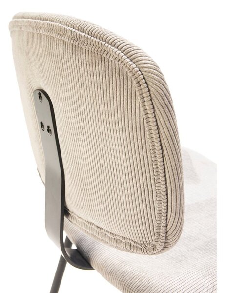 Set di sgabelli da bar grigio chiaro 2pz (altezza seduta 66 cm) Arus - Marckeric