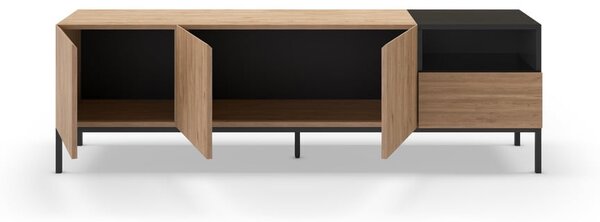 Mobile TV color legno naturale 180x55 cm Cailin - Marckeric