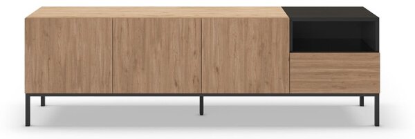 Mobile TV color legno naturale 180x55 cm Cailin - Marckeric
