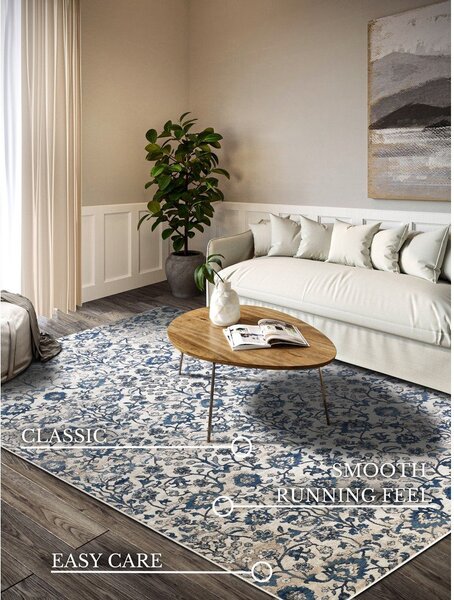 Tappeto blu e crema 120x170 cm Ernest - Villeroy&Boch
