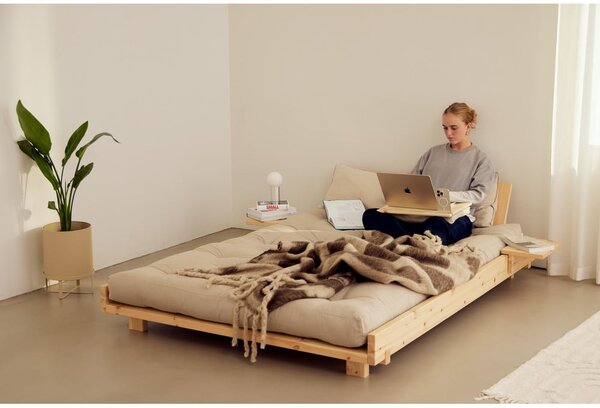 Tavolino in legno di pino 33x45 cm BFF - Karup Design
