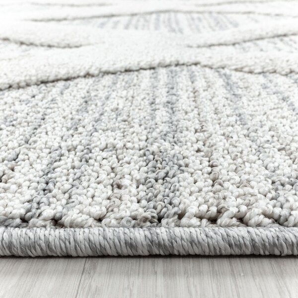 Tappeto rotondo grigio chiaro ø 80 cm Pisa - Ayyildiz Carpets