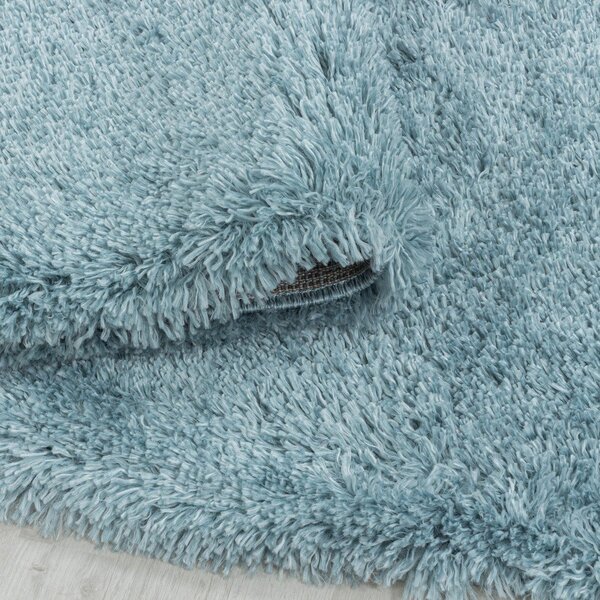 Tappeto rotondo blu ø 120 cm Fluffy - Ayyildiz Carpets