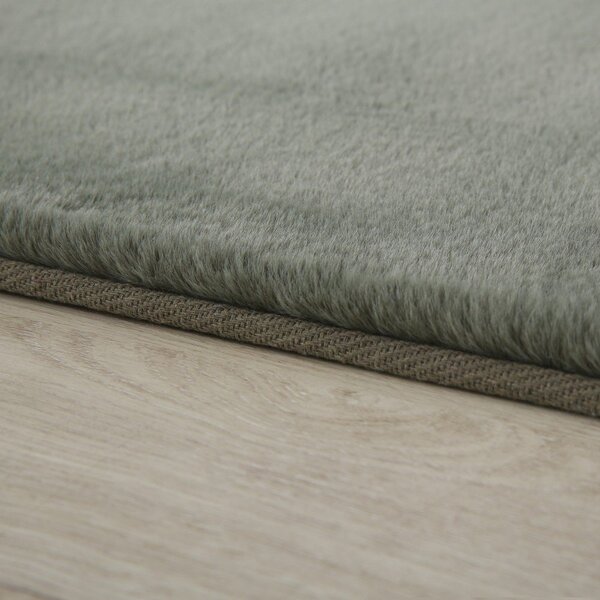 Tappeto lavabile verde 80x150 cm Pouffy - Ayyildiz Carpets