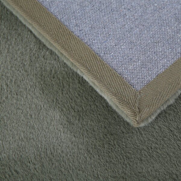 Tappeto lavabile verde 80x150 cm Pouffy - Ayyildiz Carpets