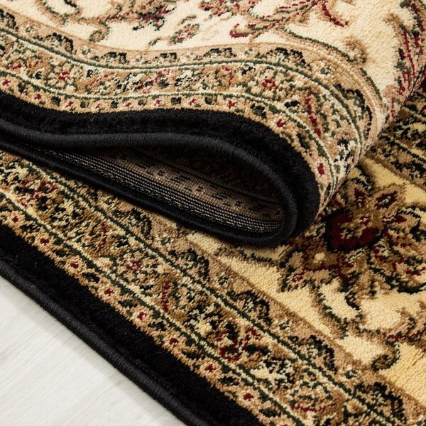 Tappeto in nero e oro 160x230 cm Marrakesh - Ayyildiz Carpets