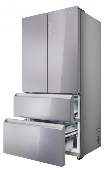 Haier Frigorifero Americano Side by Side Capacit 703 Litri Classe energetica E Raffreddamento No Frost colore Acciaio Inox - HFR79F19EFGK