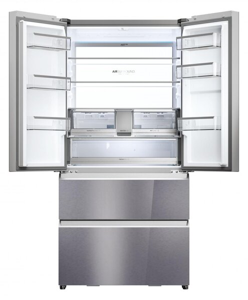 Haier Frigorifero Americano Side by Side Capacit 703 Litri Classe energetica E Raffreddamento No Frost colore Acciaio Inox - HFR79F19EFGK