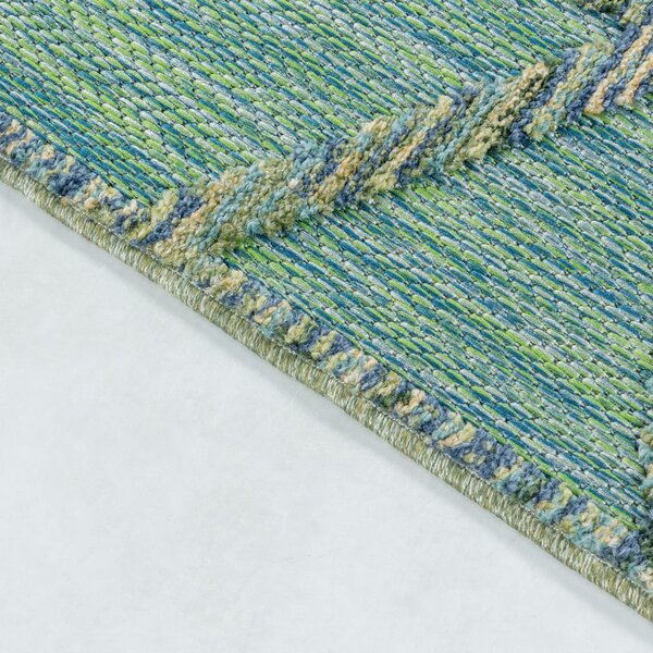 Passatoia verde per esterni 80x250 cm Bahama - Ayyildiz Carpets