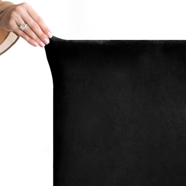 Coprisedia nero con rivestimento elastico per sedie 48 cm Sento – Restilo