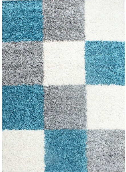 Tappeto grigio-turchese 200x290 cm Life - Ayyildiz Carpets