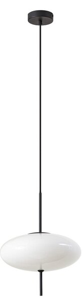 Lampada a sospensione Lindby, Hikari, dimmerabile, Bianco, Sala da pranzo, Vetro, Moderno
