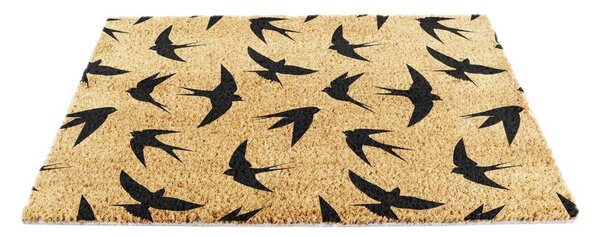Zerbino in fibre di cocco 40x60 cm Swallows – Artsy Doormats