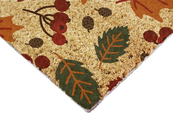 Zerbino in fibre di cocco 40x60 cm Autumn Leaves – Artsy Doormats
