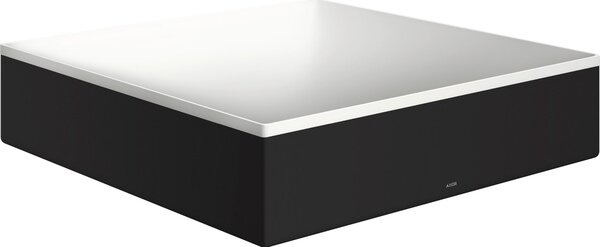 Hansgrohe AXOR Suite lavabo à poser, rectangulaire, 400x400mm, avec cadre métal, sans trop-plein, SOLIDSurface, 42003670, 42003670