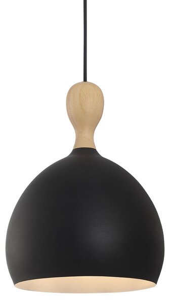Lampada a sospensione Halo Design, Dueodde, dimmerabile, Nero, Soggiorno, Metallo, Scandinavo