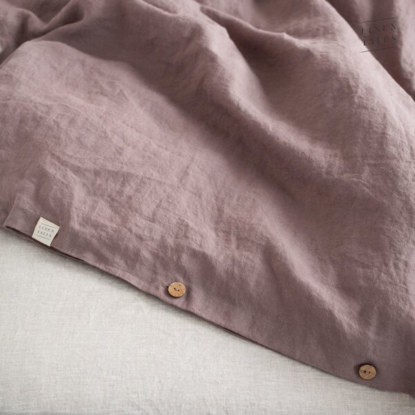 Biancheria da letto rosa 200x140 cm Ashes of Roses - Linen Tales