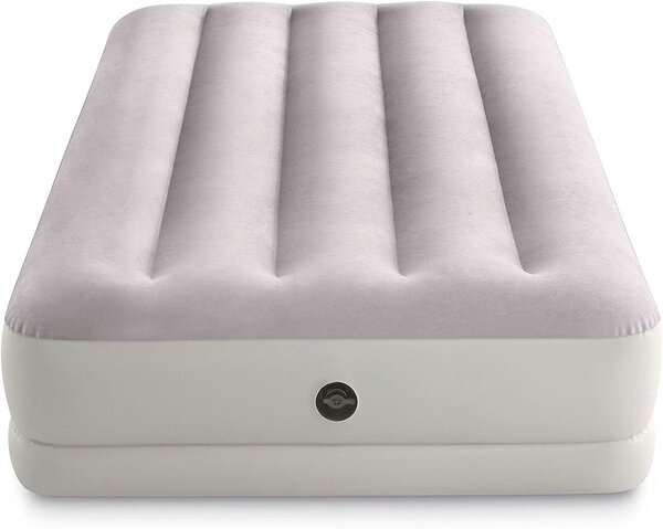 Letto gonfiabile matrimoniale Dura-Beam Prestige, altezza media, con pompa USB - Dimensioni gonfie: 99 cm x 1,91 m x 30 cm