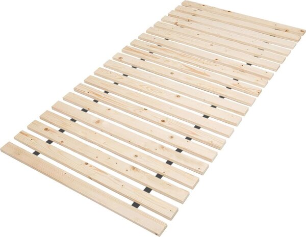 Rete avvolgibile Lermowood 90 x 200 cm (20 doghe) - Estremamente stabile, in legno massiccio - rete a doghe Doghe in legno Rete a doghe