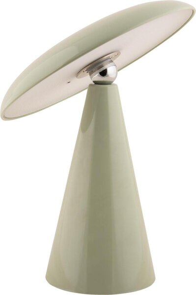 Leitmotiv - Lampada da tavolo Phoebe Led - Verde - Ø23cm Lampada da tavolo - Lampada da comodino, soggiorno, camera da letto