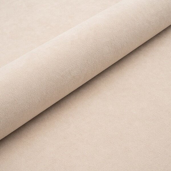 Letto matrimoniale imbottito beige con spazio contenitivo e rete 180x200 cm Mija - Maison de Rêve