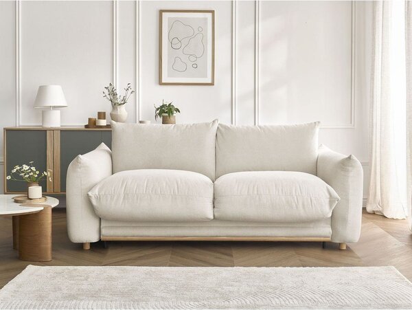 Divano color crema allungabile 214 cm Ernest – Bobochic Paris