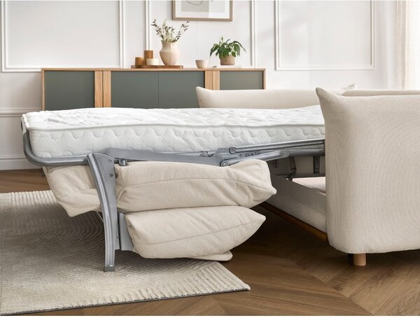 Divano color crema allungabile 214 cm Ernest – Bobochic Paris