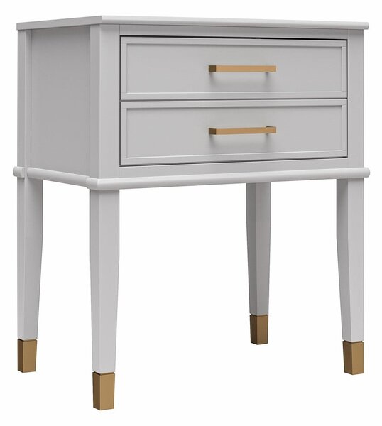 Comodino grigio chiaro Westerleigh - CosmoLiving by Cosmopolitan