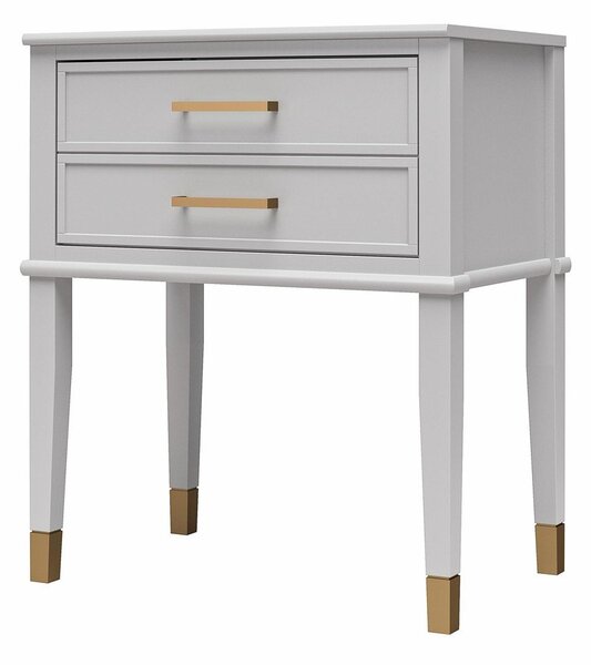 Comodino grigio chiaro Westerleigh - CosmoLiving by Cosmopolitan