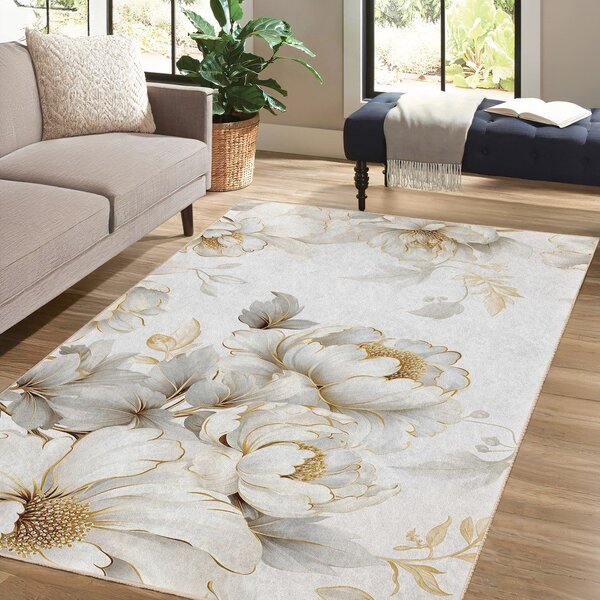 Passatoia color crema lavabile 80x200 cm Soft and Gentle – Mila Home