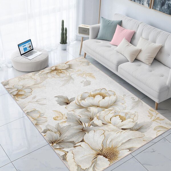 Passatoia color crema lavabile 80x200 cm Soft and Gentle – Mila Home