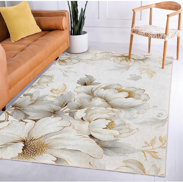 Passatoia color crema lavabile 80x200 cm Soft and Gentle – Mila Home
