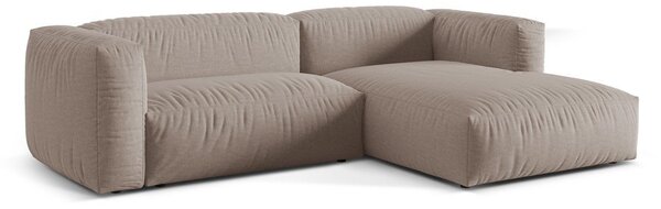 Divano angolare componibile beige (angolo destro) Martina - Micadoni Home