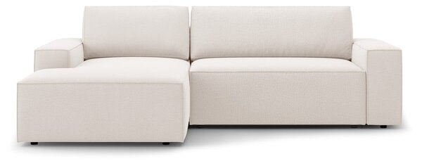 Divano letto angolare beige (angolo sinistro) Jodie - Micadoni Home